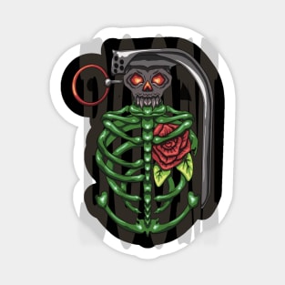 Skull bomb Sticker